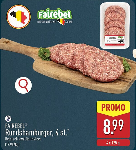 Rundshamburger,4st.