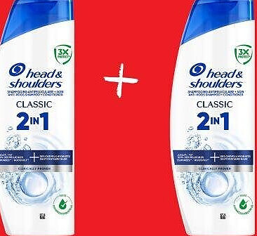 Head & Shoulders Classic 2 in 1 shampoo
