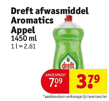 Dreft afwasmiddel Aromatics Appel