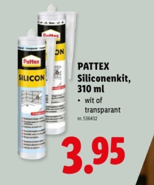 Siliconenkit, 310 ml
