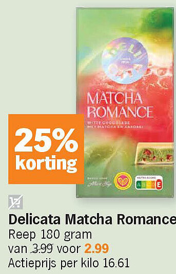 Delicata Matcha Romance