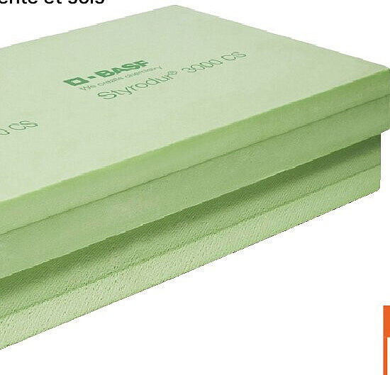 panneau isolant XPS 125x60x8 cm Rd2,5