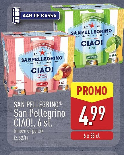 San Pellegrino CIAO!, 6st.