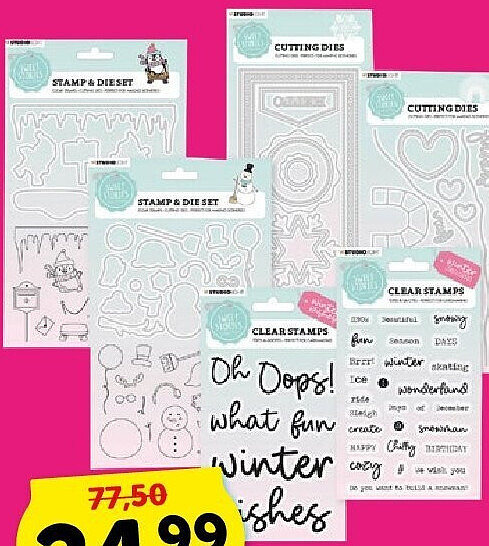 Studio Light stempel- en snijmallenpakket