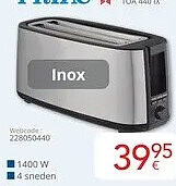 Friac Toaster TOA 440 IX