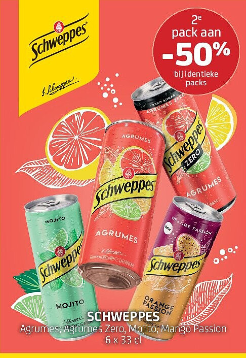 Schweppes 6 x 33 cl