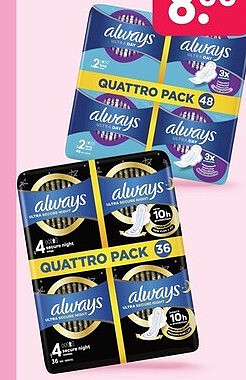 Always quattro-pakken