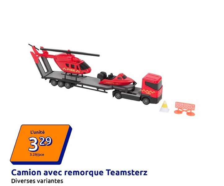 Camion avec remorque Teamsterz