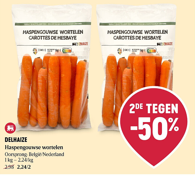 DELHAIZE Haspengouwse wortelen