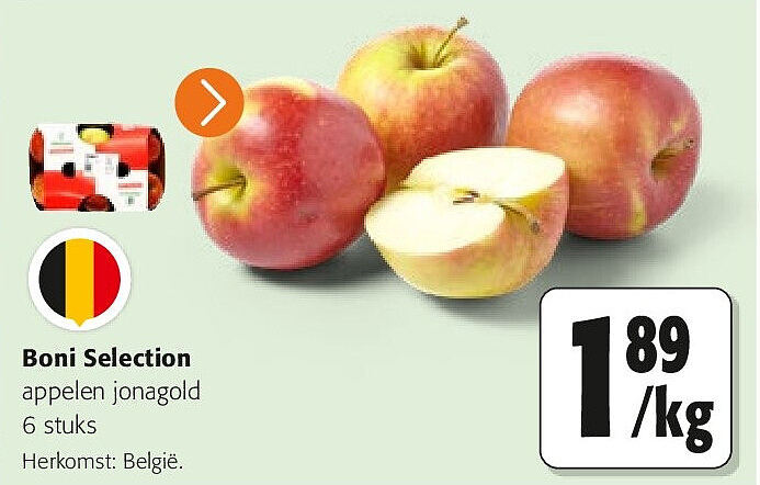 Boni Selection appelen jonagold 6 stuks