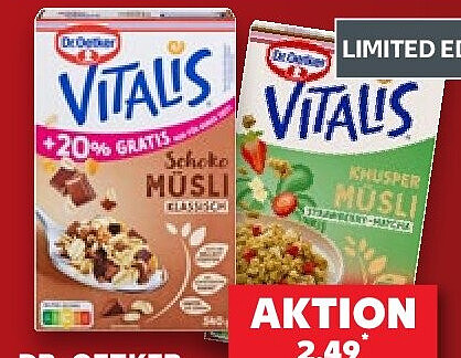 Müsli Vitalis oder Paula