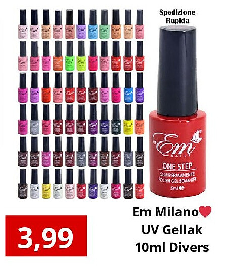 Em Milano❤️ UV Gellak 10ml Divers