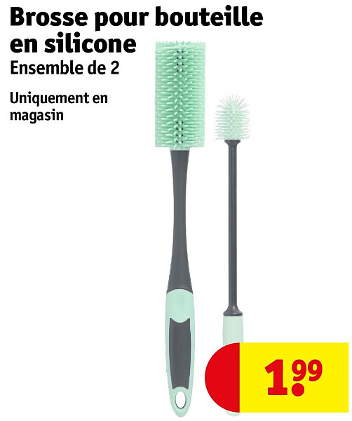 Brosse pour bouteille en silicone