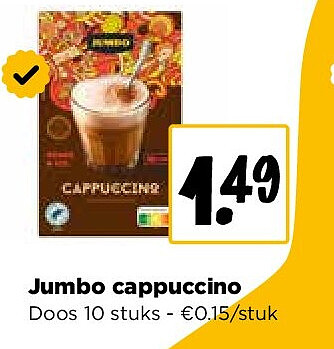 Jumbo cappuccino
