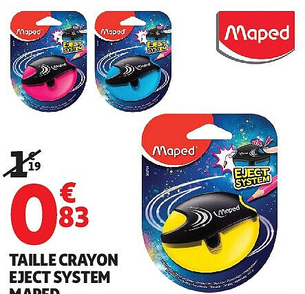 Taille crayon Eject System Maped