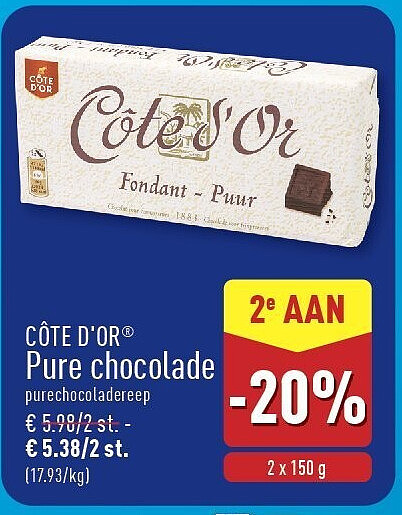 Pure chocolade