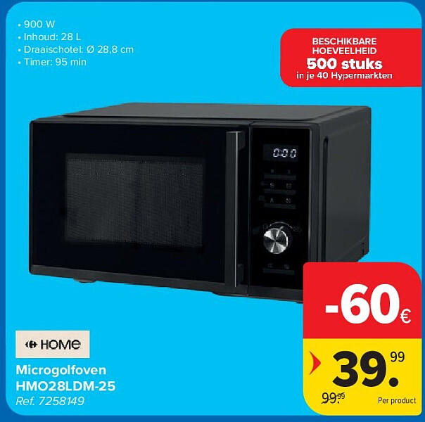 Microgolfoven HMO28LDM-25