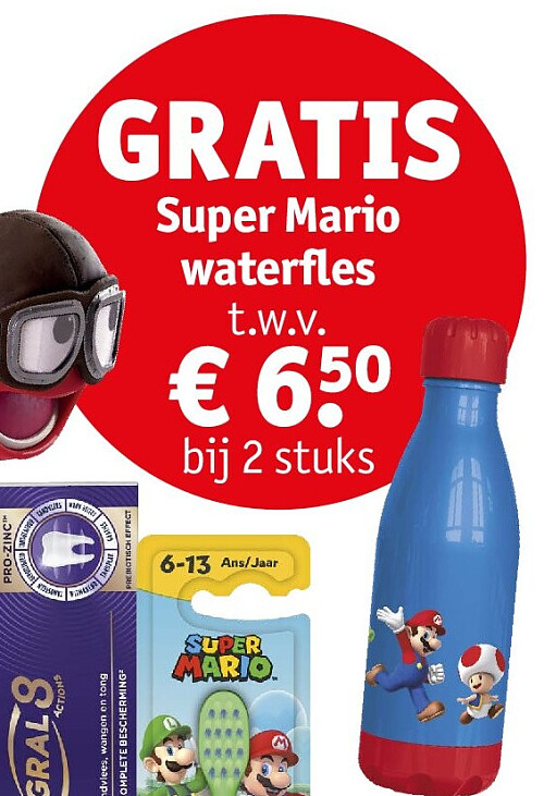 Super Mario waterfles