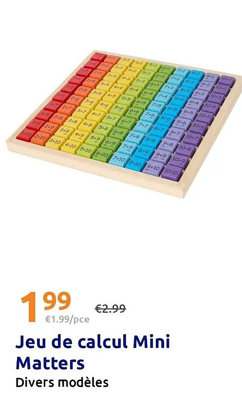 Jeu de calcul Mini Matters