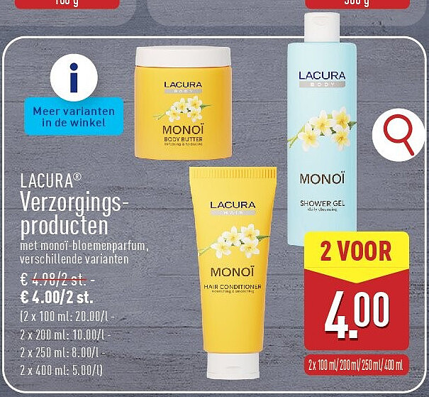 Verzorgingsproducten