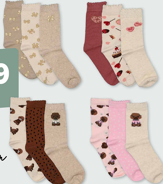 Sokken set van 3