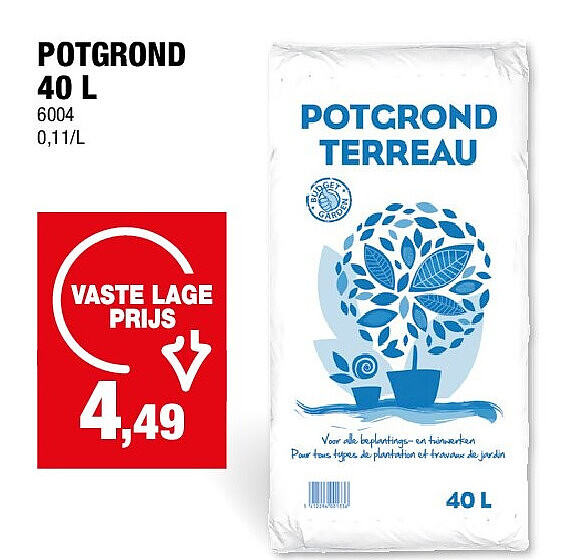 POTGROND 40 L