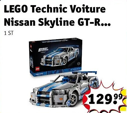 LEGO Technic Voiture Nissan Skyline GT-R