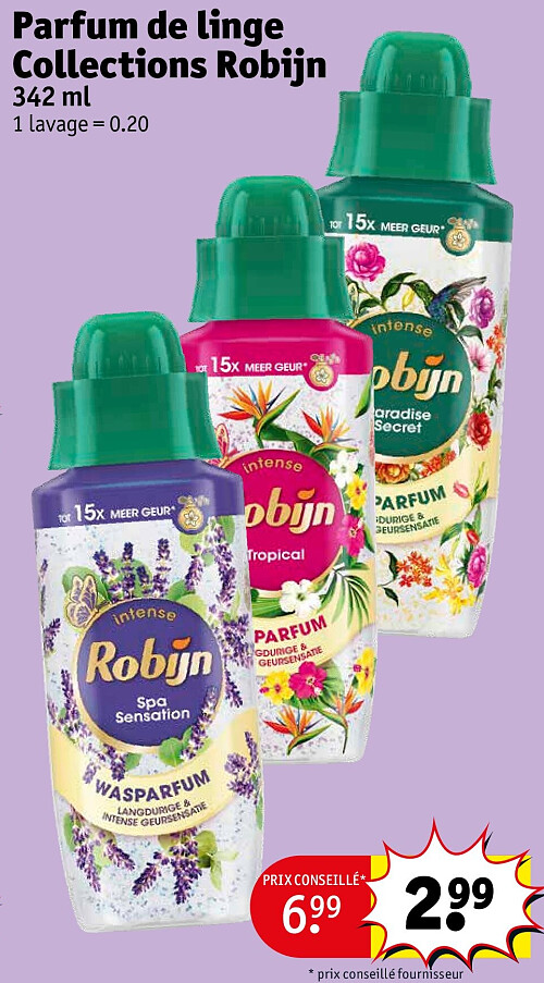 Parfum de linge Collections Robijn 342 ml
