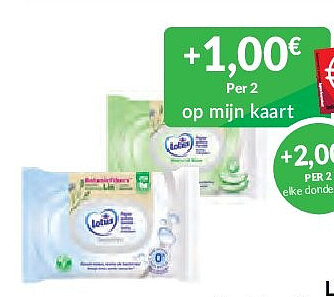 Lotus Vochtig toiletpapier Natural Aloe of sensitive 42 stuks