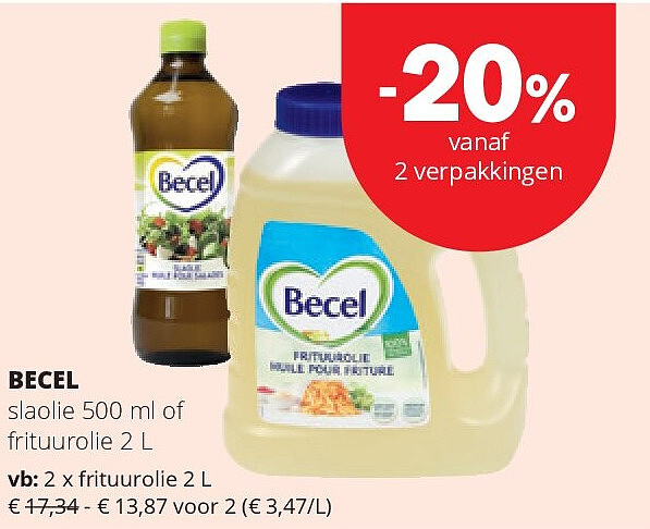 BECEL slaolie 500 ml