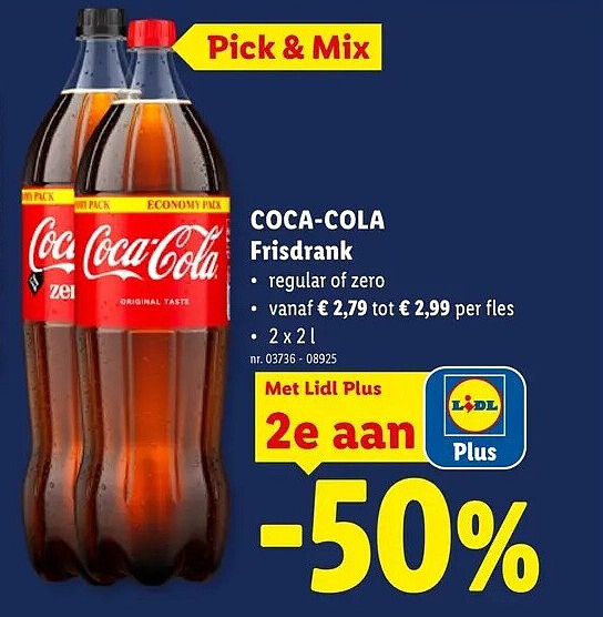 COCA-COLA Frisdrank