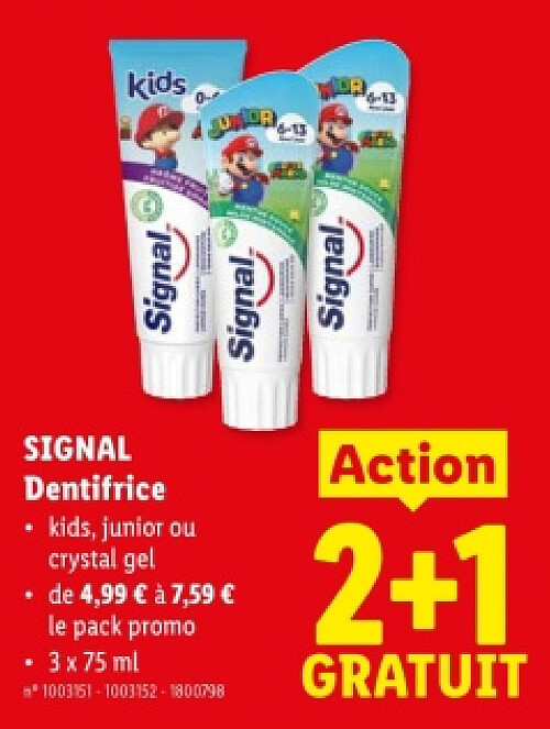 Dentifrice