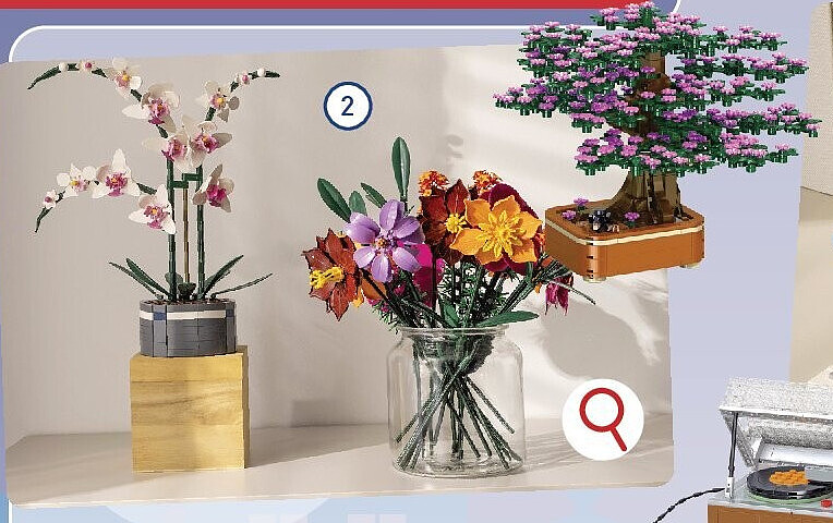 bouwsteenset bloemen