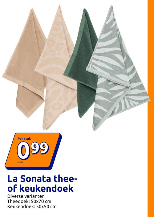 La Sonata theeof keukendoek