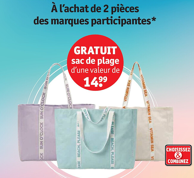 sac de plage