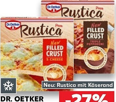 Dr. Oetker Pizza Suprema oder Rustica