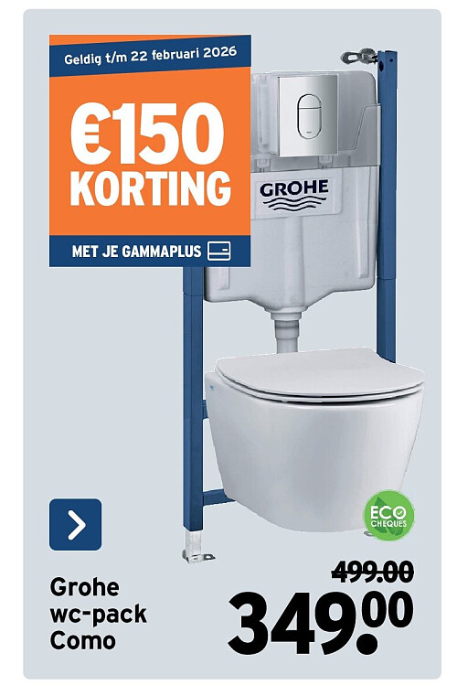 Grohe wc-pack Como