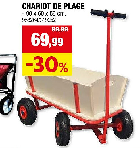 CHARIOT DE PLAGE