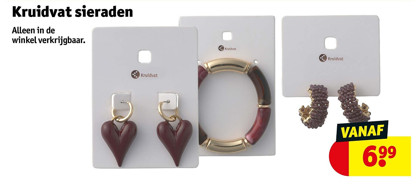 Kruidvat sieraden