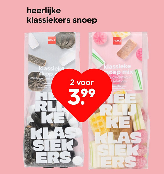 heerlijke klassiekers snoep
