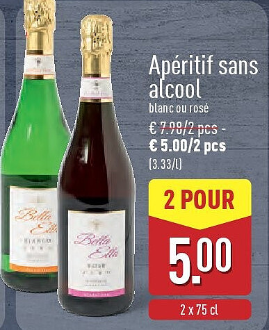 Apéritif sans alcool