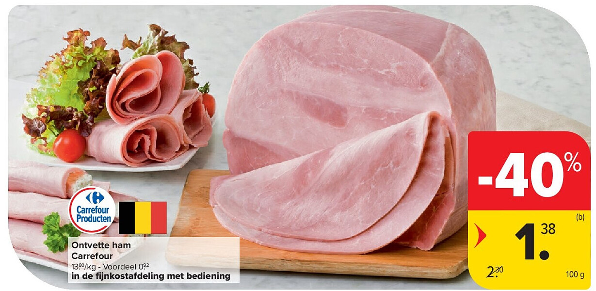 Ontvette ham Carrefour