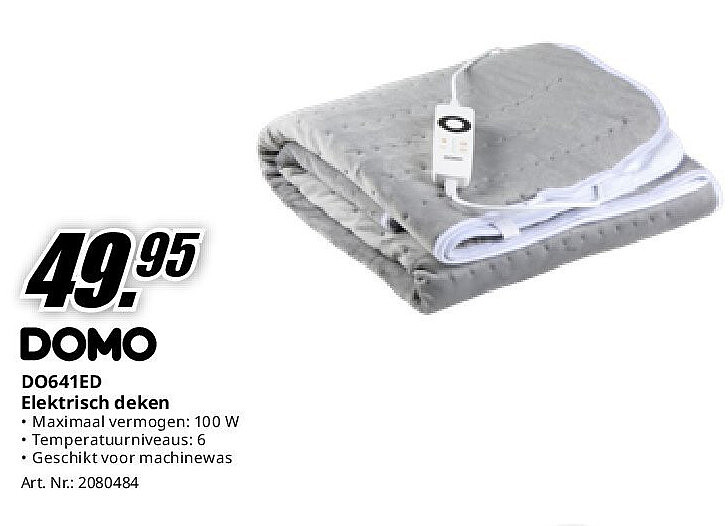 DO641ED Elektrisch deken