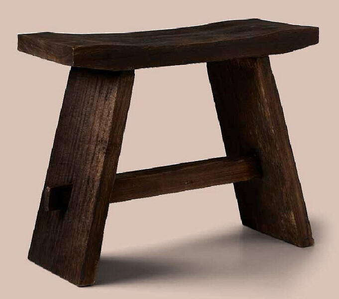 Houten krukje