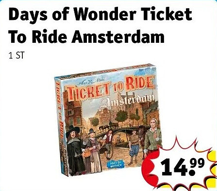Days of Wonder Ticket To Ride Amsterdam