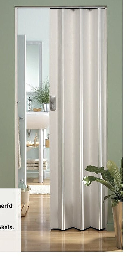 Grosfillex Spacy PVC vouwdeur met generfd