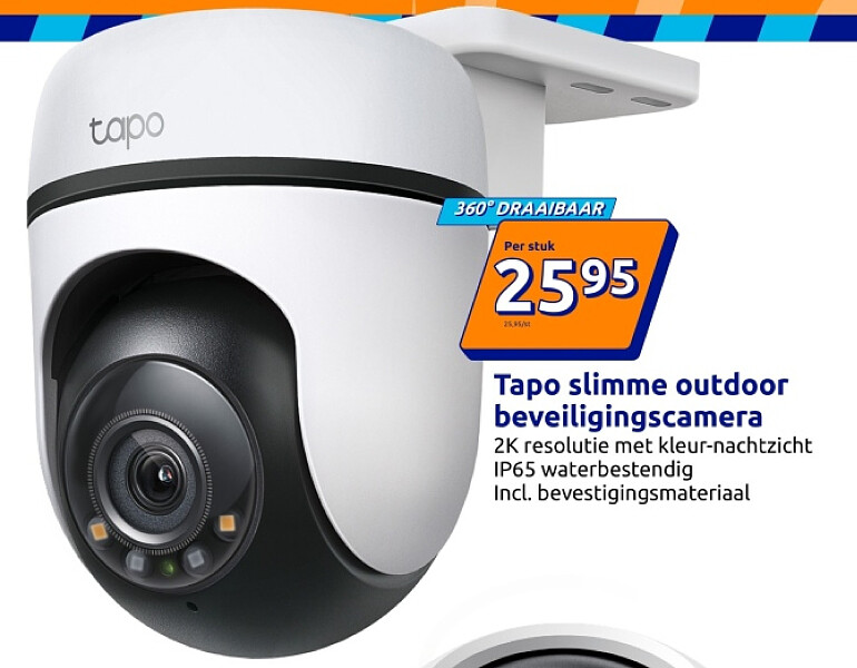 Tapo slimme outdoor beveiligingscamera