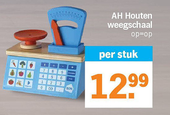 AH Houten weegschaal