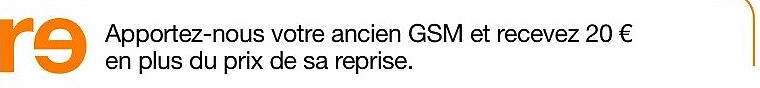 Reprise d’un ancien GSM
