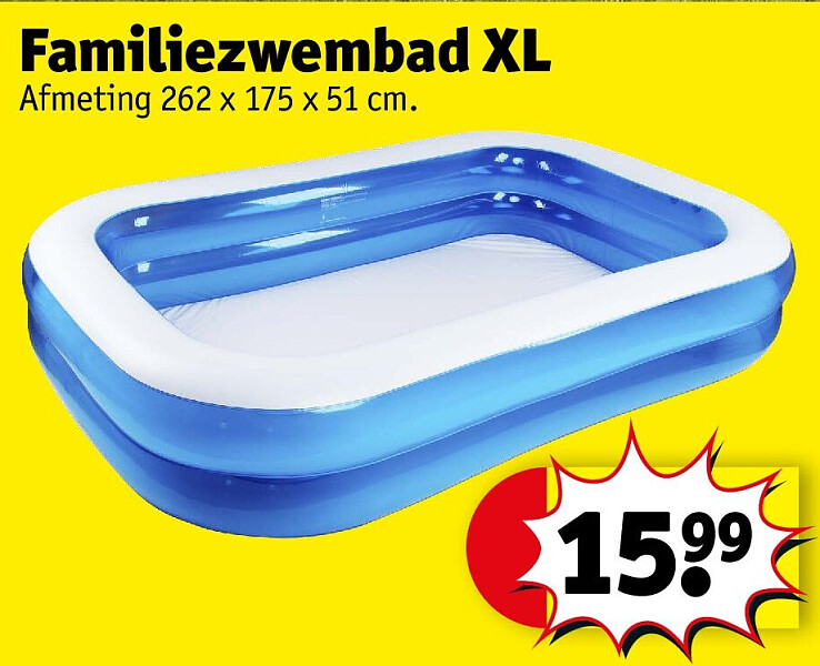 Familiezwembad XL